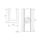 Блок питания ARPJ-SN-45700 (30W, 20-45V, 700mA) (Arlight, IP65 Металл, 3 года)