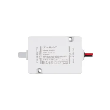 Блок питания ARPV-SP-24012 (24V, 0.5A, 12W) (, IP67 Пластик, 5 лет)