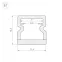 Сенсорный диммер SR-RULE-DIM-SENS (12-24V, 1x8A, 55x10mm) (, Открытый)