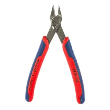 Бокорезы прецизионные ElecTronic Super KNips резка - мягкая проволока 02-16мм проволока средней твердости 1мм L-125мм высокочастотная закалка режущих кромок до 60HRC INOX - инструментальная сталь 2-компонентные рукоятки