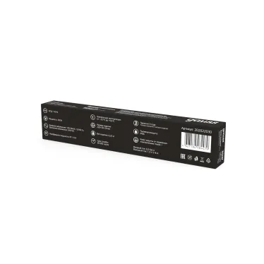 Блок питания для светодиодной ленты 30 Вт AC 100-264В Uвых 24В IP66 220х30х20мм Black Gauss