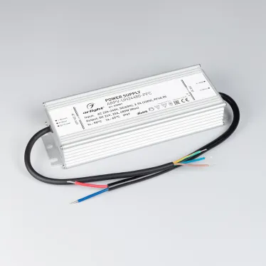 Блок питания ARPV-UH24480-PFC (24V, 20A, 480W) (ARL, IP67 Металл, 7 лет)