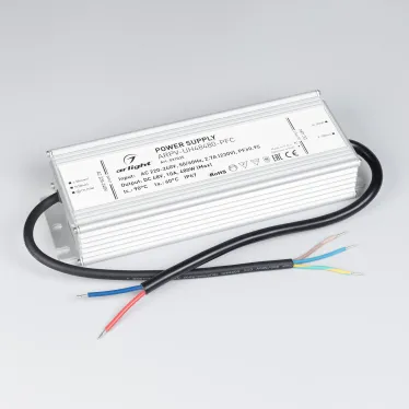 Блок питания ARPV-UH24240-PFC (24V, 10.0A, 240W) (, IP67 Металл, 7 лет)