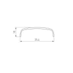 Сенсорный диммер SR-RULE-DIM-TOUCH (12-24V, 1x8A, 46x8mm) (, Открытый)