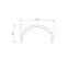 Сенсорный диммер SR-RULE-DIM-TOUCH (12-24V, 1x8A, 46x8mm) (, Открытый)