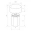 Диммер SR-NAVE-R24-BK (12-24V, 48-96W, M-FC) (Arlight, IP65 Пластик, 2 года)