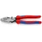 Linemans Pliers плоскогубцы электромонтёра с приспособлением для протяжки кабеля и обжима кабельных наконечников рез: проволока средней твёрдости 46 мм твёрдая проволока 3 мм L-240 мм чёрные 2-компонентные рукоятки блистер