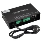 Контроллер HX-SPI-DMX-SL-4P (4096 pix, 220V, TCP/IP, add, ArtNet) (, IP20 Металл, 2 года)