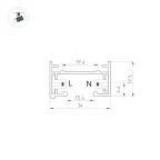 Блок питания HTS-150L-5-Slim (5V, 30A, 150W) (ARL, IP20 Сетка, 3 года)