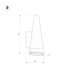 Блок питания ARV-DR30-12 (12V, 2A, 24W) ( ,IP20 DIN-рейка)