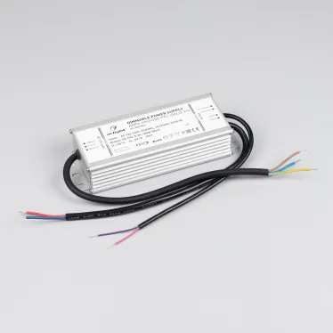 Блок питания ARPV-UH12150-PFC-0-10V (12V, 12.5A, 150W) (, IP67 Металл, 7 лет)