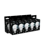 Лампа светодиодная LED 10 Вт 920 лм 4100К А60 груша нейтральный E27 AC 220В Black Gauss