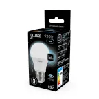 Лампа светодиодная LED 10 Вт 920 лм 4100К А60 груша нейтральный E27 AC 220В Black Gauss