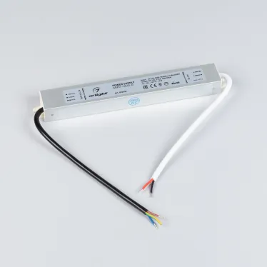 Блок питания ARPV-12045-D (12V, 3.8A, 45W) (ARL, IP67 Металл, 3 года)