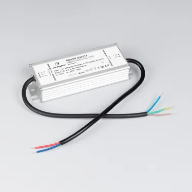 Блок питания ARPV-UH24150-PFC (24V, 6.3A, 150W) (ARL, IP67 Металл, 7 лет)