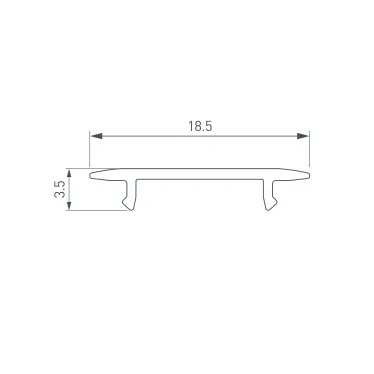 Блок питания ARV-DR15-48 (48V, 0.32A, 15W) (, IP20 DIN-рейка)