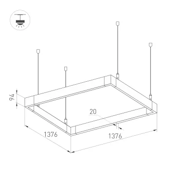 Блок питания ARPV-12060-B (12V, 5.0A, 60W) (ARL, IP67 Металл, 3 года)