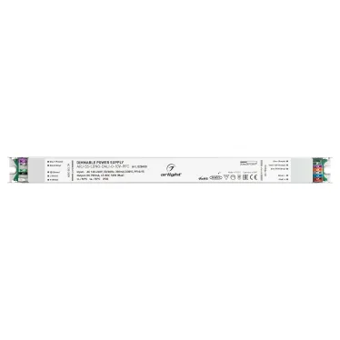 Блок питания ARJ-55-LONG-DALI-0-10V-PFC (56W, 700mA) (ARL, IP20 Металл, 7 лет)