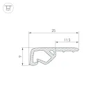 Блок питания ARJ-20-PFC-DALI-1-10V-A (20W, 250-700mA) (ARL, IP20 Пластик, 5 лет)