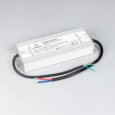 Блок питания ARPV-UH24400-PFC (24V, 16.7A, 400W) (ARL, IP67 Металл, 7 лет)