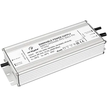 Блок питания ARPV-UH24400-PFC-DALI-PH (24V, 16.7A, 400W) | 025655 | Arlight