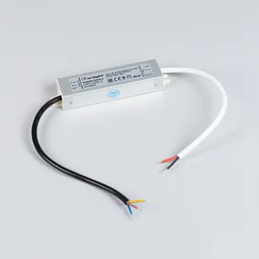 Блок питания ARPV-24020-D (24V, 0.8A, 20W) (ARL, IP67 Металл, 3 года)