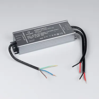 Блок питания ARPV-LG12300-PFC-S2 (12V, 25.0A, 300W) (ARL, IP67 Металл, 5 лет)