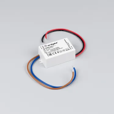 Блок питания ARJ-KE50350 (18W, 350mA, PFC) (Arlight, IP44 Пластик, 5 лет)