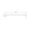 Диммер ARL-OVAL-DIM Black (12-24V, 3x10A, ПДУ Овал, RF, RJ45) (ARL, IP20 Металл, 3 года)