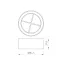 Блок питания ARPV-LG24080-SLIM-PFC-D (24V, 3.3A, 80W) (IP67 металл, 5 лет)