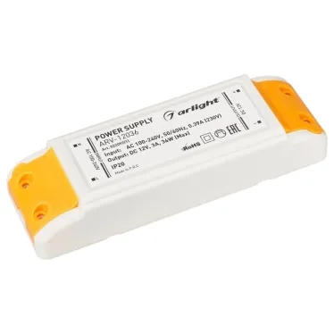 Блок питания ARV-AL12036 (12V, 3A, 36W) | 022092(1) | Arlight