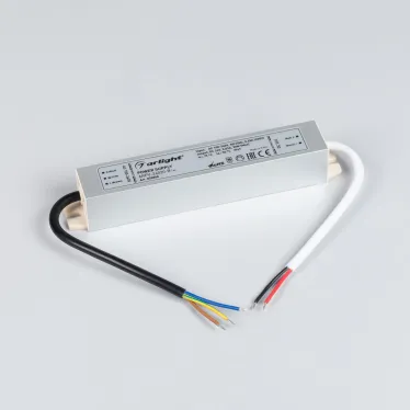 Блок питания ARPV-24020-B (24V, 0.8A, 20W) (ARL, IP67 Металл, 3 года)