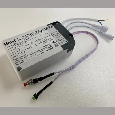 Блок аварийного питания для светодиодных панелей CLIP IN. UET-E30 40W/EMG IP20