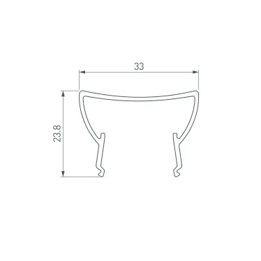 Блок питания ARPV-UH24500-PFC-DALI2-PH (24V, 20.8A, 500W) (IP67 металл, 7 лет)