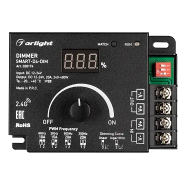 Блок питания ARPJ-SP-421400-PFC (60W, 21-42V, 1.4A) (IP67 Пластик, 5 лет)