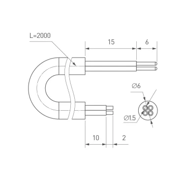 Блок питания ARPV-UH24240-PFC-0-10V (24V, 10.0A, 240W) (IP67 металл, 7 лет)