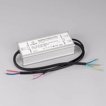 Блок питания ARPV-UH24240-PFC-0-10V (24V, 10.0A, 240W) (IP67 металл, 7 лет)