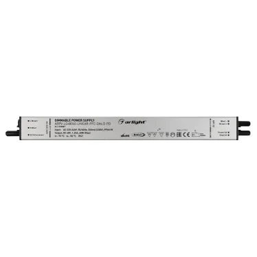 Блок питания ARPV-LG48060-LINEAR-PFC-DALI2-PD (48V, 1.25A, 60W) (IP67 металл, 5 лет)