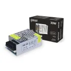 Блок питания для светодиодной ленты 30 Вт AC 100-264В Uвых 24В IP20 85х58х34мм Black Gauss