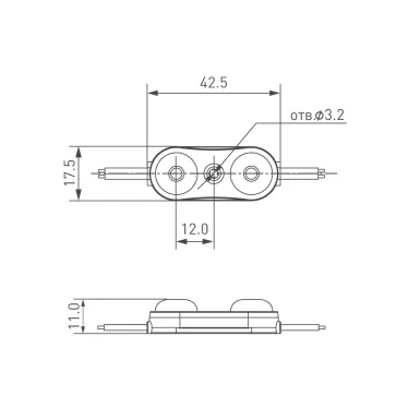 Блок питания ARPJ-LG-2141050-PFC (150W, 95-214V, 0.5-1.05A) (Arlight, IP67 Металл, 5 лет)
