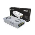Блок питания для светодиодной ленты 360 Вт AC 100-264В Uвых 24В IP20 215х112х50мм Black Gauss