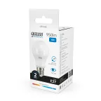 Лампа светодиодная LED 10 Вт 950 лм 6500К А60 груша холодный E27 AC 220В Elementary Gauss