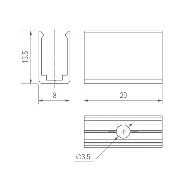 Блок питания ARPV-LG48400-LINEAR-PFC-DALI2-PD (48V, 8.3A, 400W) (IP67 металл, 5 лет)