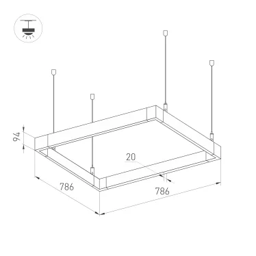 Блок питания ARPJ-LG-561700-PFC (50W, 25-56V, 0.6-1.7A) (Arlight, IP67 Металл, 5 лет)