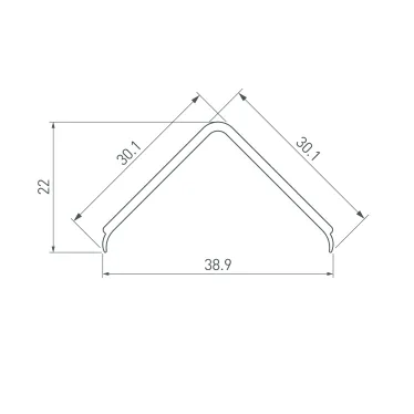 Блок питания ARJ-SP-39400-PFC-TRIAC-R (15W, 27-39V, 400mA) (IP44 Пластик, 5 лет)