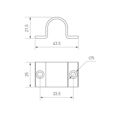 Блок питания ARPJ-SP-341750-PFC (60W, 20-34V, 1.75A) (IP67 Пластик, 5 лет)