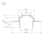 Блок питания ARPJ-SP-341750-PFC (60W, 20-34V, 1.75A) (IP67 Пластик, 5 лет)