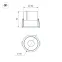 Блок питания ARPV-UH24600-PFC-DALI2-PH (24V, 25A, 600W) (Arlight, IP67 Металл, 7 лет)