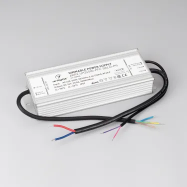 Блок питания ARJ-SP-36-PFC-TRIAC-INS (36W, 30-52V, 0.5-0.7A) (IP20 Пластик, 5 лет)