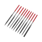                  Набор надфилей 160х4мм, обрезиненные рукоятки, 10 шт
               